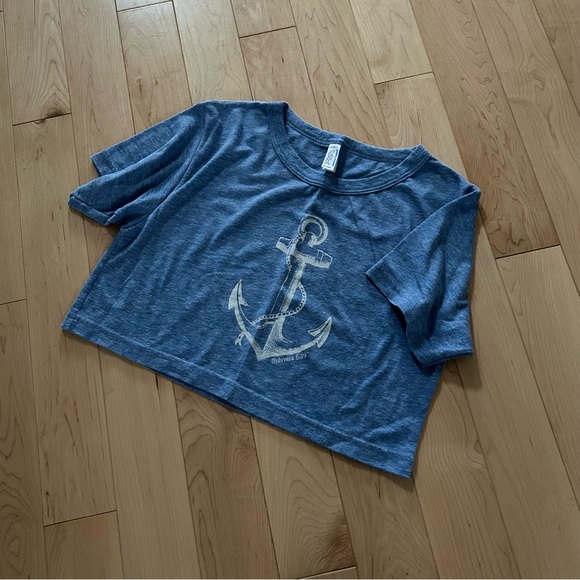 AMERICAN APPAREL cropped t-shirt - Picture 2 of 7